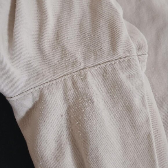 Vintage Polo Ralph Lauren utility pleat light khaki trousers size 38x30 - Picture 4 of 7